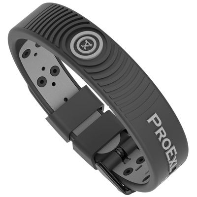 PROEXL Ultimate Magnetic Bracelet - Waterproof and Fits all Wrists - Stay Active (Black Gray)