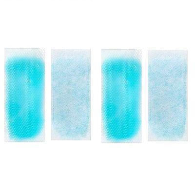 20pcs Fever Cooling Gel Patches 8 Hours Cooling Forehead Strips Cooling Gel Sheet for Dog Foot Baby Kids Children Adult Relieve Headache, Toothache Pain, Drowsiness, Fatigue, Refreshing, Sunstroke