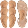 Dr. Foot's Arch Support Shoe Insoles for Flat Feet, Gel Arch Inserts for Plantar Fasciitis, Adhesive Arch Pad for Relieve Pressure and Feet Pain- 3 Pairs (Cork, 3 Count (Pack of 1)) view 1