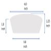 Shoe Armour, Heel Blister Prevention Patches - Ballet Flats (4 Blister Patches Included) view 3