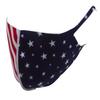 Top Headwear Reusable Fabric Fashion Face Dust Mask, USA Flag view 1