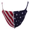 Top Headwear Reusable Fabric Fashion Face Dust Mask, USA Flag view 2
