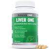Balance ONE Liver Support Supplement with Milk Thistle, Dandelion Root Extract & Molybdenum  Liver Health & Detox Support  Vegan Capsules, 1 Month Supply  Liver One view 1