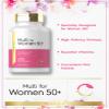 Carlyle Multivitamin for Women 50 Plus | 250 Mini Tablets | Iron Free Supplement | Vitamins A, B12, C, D3, Folate (as Folic Acid) and Calcium | Non-GMO, Gluten Free view 3