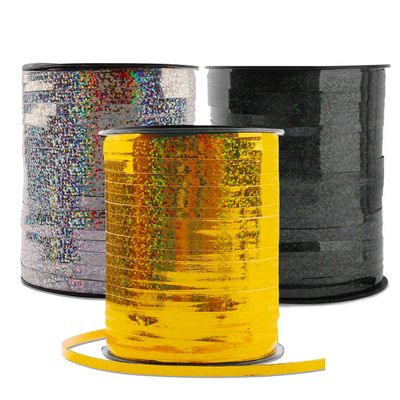 3 Pack Curling Ribbon, 750 Yards Crimped Curling Ribbon Metallic Balloon Ribbon Balloon String Gift Wrap Ribbon Christmas Ribbon for Crafts, Mothers Day, Birthday, Wedding, Party Decoration