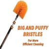 36 Foot High Reach Duster Kit with 5-30 ft Extension Pole // High Ceiling Duster Cleaning Kit with Telescopic Pole // Cobweb Duster // Feather Duster and Ceiling Fan Duster // The Ultimate Dusting Kit view 4