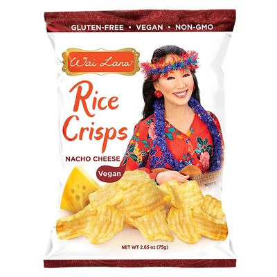 WAI LANA Nacho Cheese Rice Crisps, 75 GR