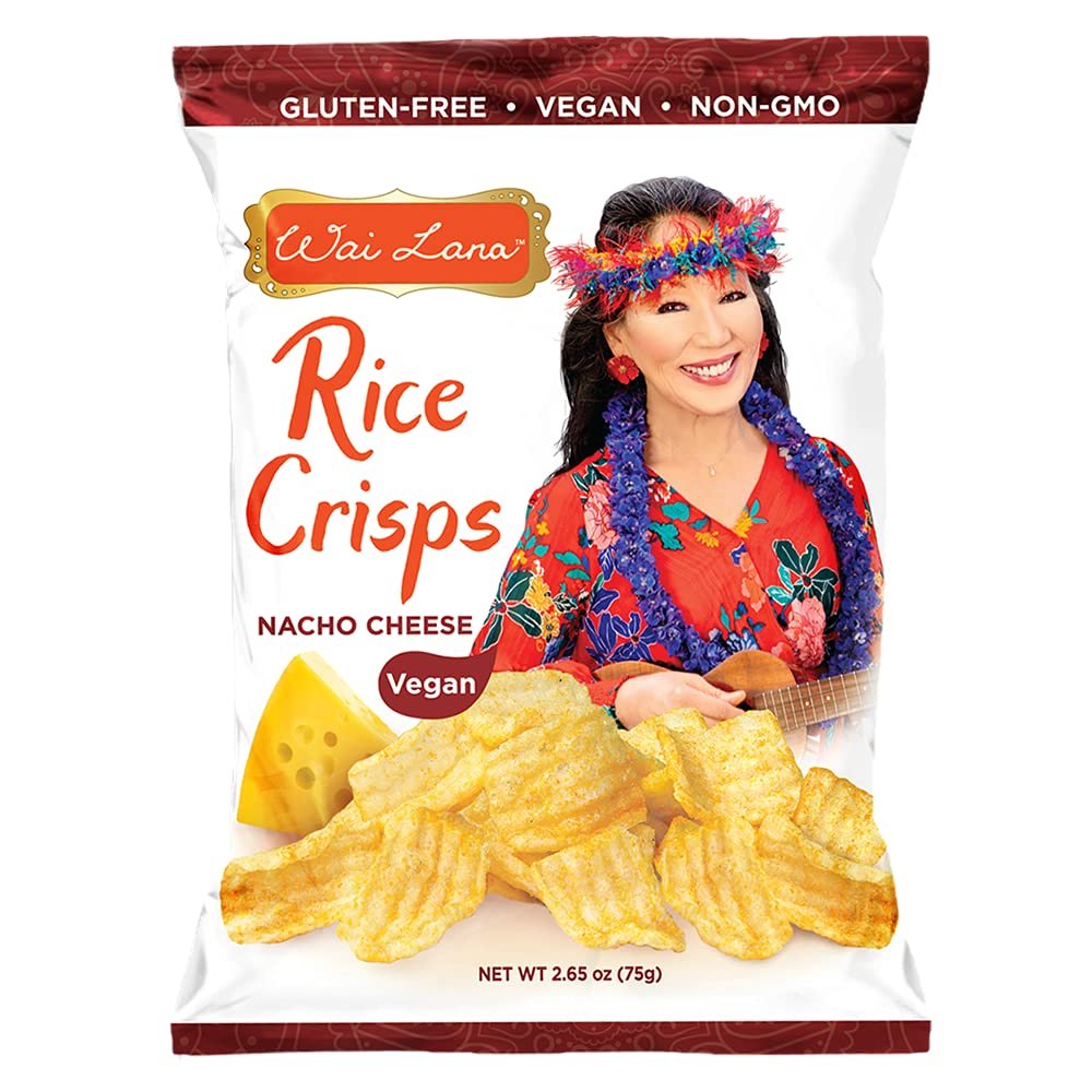 WAI LANA Nacho Cheese Rice Crisps, 75 GR