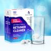 Retainer Cleaner & Denture Cleanser - 180 Effervescent Tablets 6 Month Supply Removes Stains, Discoloration, Odors, Plaque Clear Aligners, Mouth Night Guard, All Dental/Oral Appliances view 3