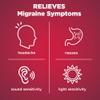 Amazon Basic Care Migraine Relief Geltabs to Alleviate Migraine Symptoms, Acetaminophen, Aspirin (NSAID) and Caffeine, 80 Count view 2