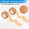 24 Pack Self Adherent Cohesive Wrap Bandages 1 Inches X 5 Yards,First Aid Tape, Elastic Self Adhesive Tape, Athletic, Sports wrap Tape, Bandage Wrap for Sports, Wrist, Skin Colour Athletic Tape view 3