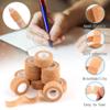 24 Pack Self Adherent Cohesive Wrap Bandages 1 Inches X 5 Yards,First Aid Tape, Elastic Self Adhesive Tape, Athletic, Sports wrap Tape, Bandage Wrap for Sports, Wrist, Skin Colour Athletic Tape view 4