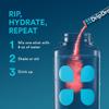 DripDrop Hydration Packets - Juicy Variety Pack - Single Serve Electrolytes Powder Drink Mix - Grape, Fruit Punch, Strawberry Lemonade, Cherry - Non-GMO, Gluten Free, Vegan - 32 Sticks view 2