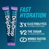 DripDrop Hydration Packets - Juicy Variety Pack - Single Serve Electrolytes Powder Drink Mix - Grape, Fruit Punch, Strawberry Lemonade, Cherry - Non-GMO, Gluten Free, Vegan - 32 Sticks view 4