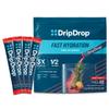 DripDrop Hydration Packets - Fruit Punch - Single Serve Electrolytes Powder Drink Mix - Non-GMO, Gluten Free, Vegan - 32 Sticks view 1