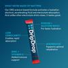 DripDrop Hydration Packets - Fruit Punch - Single Serve Electrolytes Powder Drink Mix - Non-GMO, Gluten Free, Vegan - 32 Sticks view 2