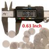 200 PCS 5/8 Pipe Screens, Stainless Steel Pipe Screen Filters 0.63 inch Metal Screens with Black Storage Box view 2