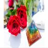 Jet Authentic Husband-Wife Chakra Orgone Pyramid 60-70 mm Meditation Relationship Strong Bonding Harmony Internal Growth Love view 4