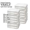 Split Drain Sponge Gauze 2x2 Sterile 6 Ply Pads [Pack of 140] Absorbent Precut 2"X2" Non-Woven Slit Bandage for I.V. Tracheostomy - 2 Boxes of 35 Packs of 2 Pre Cut Bandages + 2 Rolls of Medical Tape view 3