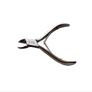 Bianco Instruments 165 4.5" Nail Splitter/Cutter Stainless Steel Made in the USA (Medium Point)