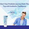 Luv Biotics Probiotic Mint Toothpaste with Xylitol & Aloe Vera  Fresh Breath, Cavity Protection, Microbiome Support & Healthy Gums  No Sulphates or Parabens - 3 x 75ml view 4
