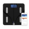 Weight Watchers Scales by Conair Smart Scale for Body Weight, Digital Bluetooth Smart Bathroom Scale with Body Fat, Muscle, and BMI in Black view 1