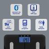 Weight Watchers Scales by Conair Smart Scale for Body Weight, Digital Bluetooth Smart Bathroom Scale with Body Fat, Muscle, and BMI in Black view 4
