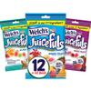 Welch's Juicefuls Juicy Fruit Snacks, Mixed Fruit, Berry Blast & Island Splash Fruit Gushers Variety Pack, Great For School Lunches, Gluten Free, 4 Oz Individual Single Serve Bags (Pack Of 12) view 1