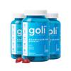 Goli Ashwagandha Gummies with KSM-66 and Vitamin D - Premium Root Extract - Vegan, Non-GMO - Mixed Berry Flavor - 60 Count (3-Pack, 180 Total) view 1