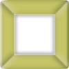 Boston International IHR Square Dinner Paper Plates, 8-Count, 10 x 10-Inches, Kiwi view 1