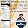Quaker Instant Oatmeal, Peaches & Cream, 1.05oz, 44 Counts (Pack of 1) view 2