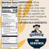 Quaker Instant Oatmeal, Strawberries & Cream, 1.05 Oz, (Pack of 44) view 2