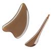 ARTIBETTER 2pcs Gua Natural Scraping Board Trigger Point for Massage Sticks for Enhanced Circulation and Skin Elasticity Random Style view 4