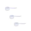 Plastic Measuring Scoop, 1.5 Tablespoon (23 cc | 23 mL) Long Handle Spoons for Powders, Granules, Coffee, Pet Food, Baking Supplies, Protein and Other Dry Goods, BPA Free (Set of 3) view 1