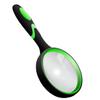 10X Shatterproof Magnifying Glass 10X Large Handheld Magnifying Glass for Seniors Kids 75mm Magnifying Lens with Non-Slip Rubber Handle Magnifier Glass for Reading Science Insect Hobby Observation view 1