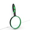 10X Shatterproof Magnifying Glass 10X Large Handheld Magnifying Glass for Seniors Kids 75mm Magnifying Lens with Non-Slip Rubber Handle Magnifier Glass for Reading Science Insect Hobby Observation view 2