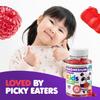 DR. MORITZ Sugar-Free Calm Magnesium Gummies for Kids and Adults - Non-GMO Magnesium Citrate Gummies - Raspberry Flavor - 2-Pack (60 Count) view 3