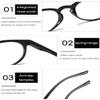 KOOSUFA Blue Light Blocking Reading Glasses Round Women Men Spring Hinge Lightweight Computer Reader Eyeglasses Eyewear Transparent Light Brown +1.25 view 4