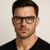2SeeLife Large TR-90 Reading Glasses for Men - Medium-Wide Fit, Sturdy Frame, Spring Hinges, Premium Oversized Readers, Brown Tortoise, +2.50 view 3