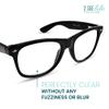 2SeeLife Large TR-90 Reading Glasses for Men - Medium-Wide Fit, Sturdy Frame, Spring Hinges, Premium Oversized Readers, Shiny Black, +1.50 view 2