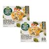 Garden Lites Veggies Made Great Spinach Egg White Frittatas (Pack of 2) - 20 Individually Wrapped Frozen Frittatas in Each Box, 40 Total - Gluten-Free view 1