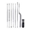 1set Ear Spoon Ear Wax Tool Kit Portable for Daily Use Safe Compact Design view 1