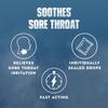 Mucinex Instasoothe Sore Throat Relief Drops, Sore Throat Lozenges, Sore Throat Medicine with Hexylresorcinol, Cough Drops Alternative, Honey & Echinacea Flavor Medicated Numbing Throat Drops, 40 ct view 4
