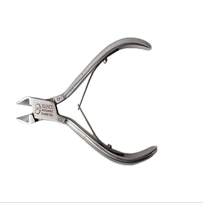 Bianco Instruments 6000 6" Heavy Duty Nail Splitter Stainless Steel Made in the USA (Medium Point)
