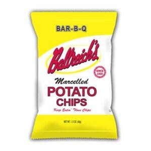 Ballreich Snack Food Company Marcelled Potato Chips (Bar-B-Q), 1.5oz (Pack of 6)