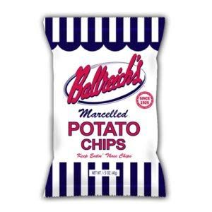 Ballreich Snack Food Company Marcelled Potato Chips (Regular), 1.5oz (Pack of 6)