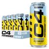 Cellucor C4 Carbonated Zero Sugar Energy Pre Workout Drink + Beta Alanine, (NEW) Sparkling Arctic Snow Cone, 16 Fl Oz, Pack of 12 view 1