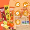 BOB SNAIL Healthy Fruit Snacks for Kids and Adults  30 Fruit Leather Snacks with Persimmon, Pear-Pineapple,Cherry  Vegan Low-Carb Variety Pack Strips for Kids  Sugar Free Jerky Bars view 2