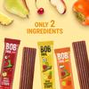 BOB SNAIL Healthy Fruit Snacks for Kids and Adults  30 Fruit Leather Snacks with Persimmon, Pear-Pineapple,Cherry  Vegan Low-Carb Variety Pack Strips for Kids  Sugar Free Jerky Bars view 3
