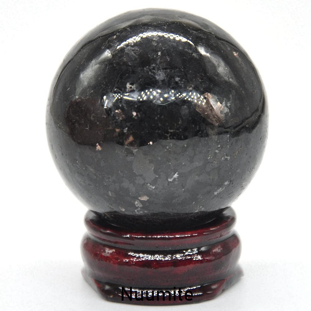 40MM Gemstone Spherical Crystal Home Decoration Natural Gemstone Ball Mineral Polished Gemstone Massage-Nuumite